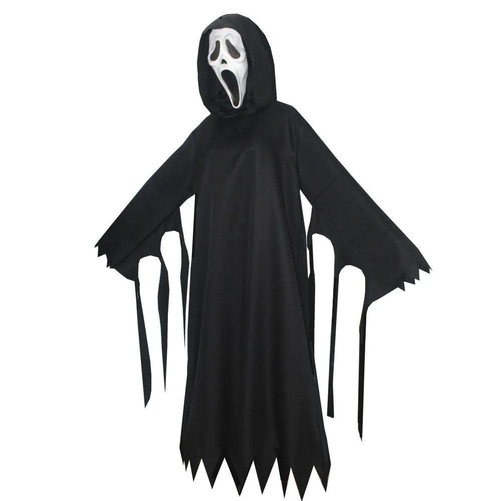 Halloween Costumes Adult Cosplay Horror Movie Scream Costumes Fashion Party Performance Prom Dress Up Outfits New