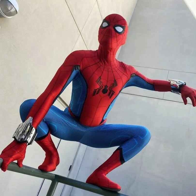 Halloween Spider cosplay Ps4 Game Insomniac Superhero Cosplay Costume Boys Men Bodysuit Zentai Full Body Suit Adult  Jumpsuit