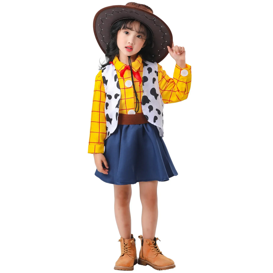 Cosplay Story Woody Costume Sets Cowboy Christmas Dress Unisex Sheriff's Halloween Carnival Dress Up Party Toy Stage Performance