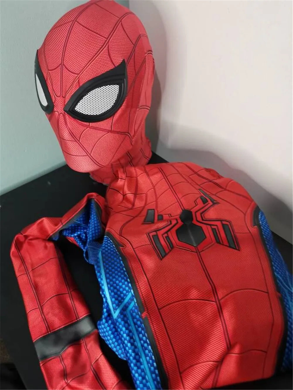 Halloween Spider cosplay Ps4 Game Insomniac Superhero Cosplay Costume Boys Men Bodysuit Zentai Full Body Suit Adult  Jumpsuit